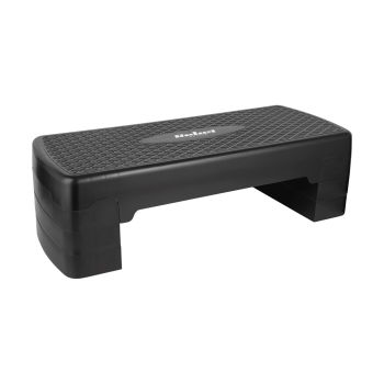 REBEL ACTIVE STEP DO AEROBIKU I ĆWICZEŃ FITNESS, 3 STOPNIE, 68 CM, CZARNY RBA-3227-BK