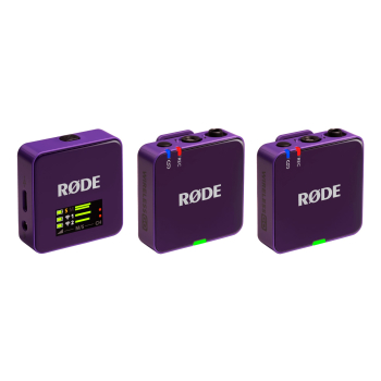 RODE Wireless GO III Purple - system mikrofonów bezprzewodowych (fioletowy)