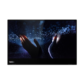 Lenovo M14t LED display 35,6 cm (14") 1920 x 1080 px Full HD Ekran dotykowy Czarny