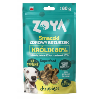 ZOYA Smaczki - Zdrowy brzuszek - Przysmak dla psów - 80g