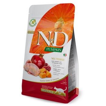 FARMINA N&D CAT PUMPKIN QUAIL&POMEGRANATE ADULT NEUTERED 50gr