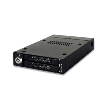 Płyta montażowa IcyDock 2x6,3cm SATAI-III w 1x3,5" RAID-Controlle