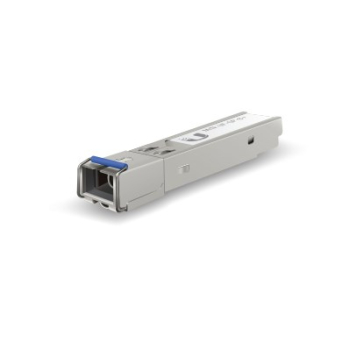 Moduł SFP Ubiquiti UF-GP-B+, UFiber, 1,25Gb/s, SC/UPC, TX 1490 nm, RX 1310 nm, Jednomodowy
