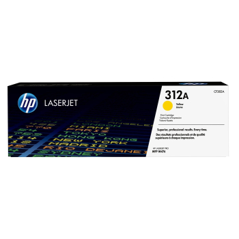 HP Wkład LaserJet 312A z żółtym tonerem