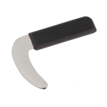 Nóż z uchwytem ergonomicznym wygięty