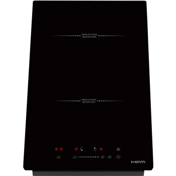 Płyta indukcyjna do zabudowy MPM-30-IM-18 szer. 29 cm | poziom mocy 1-9 | automatyczne czasowe wyłączniki ochronne | blokada rodzicielska | możliwość
