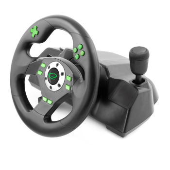 Kierownica Esperanza Drift EGW101 (PC, PS3; kolor czarny)