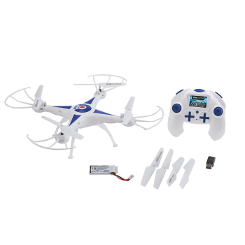 Revell GO! STUNT 4 wirn. Quadcopter 380 mAh Niebieski, Biały