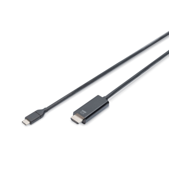 DIGITUS KABEL USB C/HDMI M/M 3.1 4K60HZ 5M CZARNY