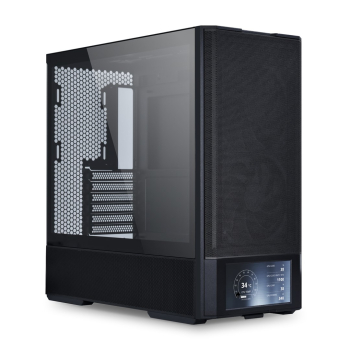 Lian Li LANCOOL 207 Digital PC-Gehäuse, Midi-Tower, ATX, Tempered Glass, kolor czarny