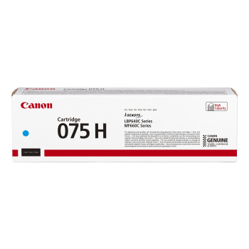 Canon 075 H kaseta z tonerem 1 szt. Oryginalny Cyjan