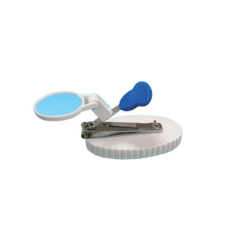 Obcinaczki cążki do paznokci z lupą