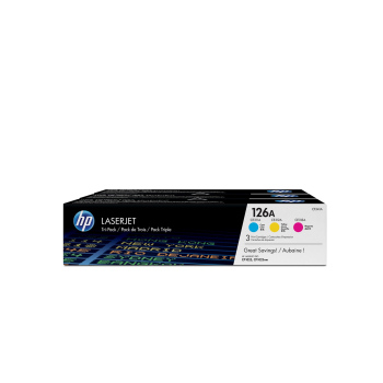 TONER CARTRIDGE 126A C/Y/M/TRIPLE PACK