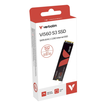 Verbatim Vi560 S3 M.2 512 GB Serial ATA III 3D NAND