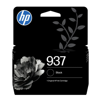 HP Oryginalny wkład z czarnym atramentem 937