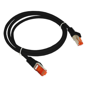 ALANTEC PATCH-CORD F/UTP KAT.6 PVC 0.5M CZARNY