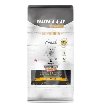 BIOFEED Euphoria Fresh Meat Adult Mini & Small Indyk Monoprotein 8kg