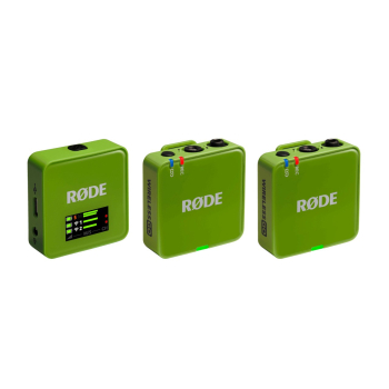 RODE Wireless GO III (zielony) - System mikrofonów bezprzewodowych