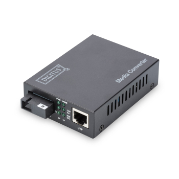 Digitus Dwukierunkowy gigabitowy konwerter mediów, RJ45 / SC