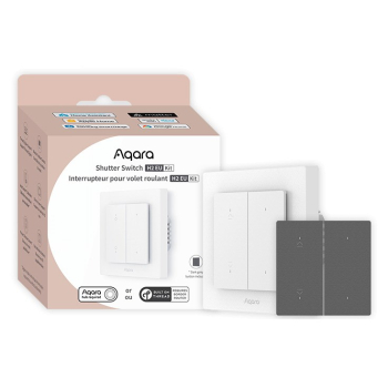 Aqara Light Switch H2 EU Bezprzewodowy Szary, Biały