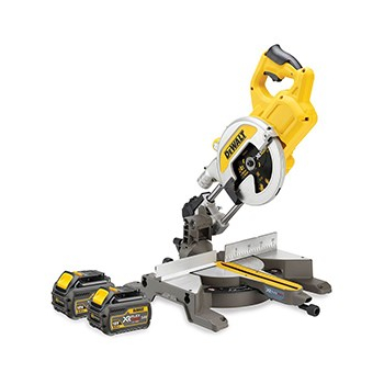 Pilarka ukosowa DEWALT DCS777T2-QW FLEXVOLT 54V 2x6.0Ah 216mm z silnikiem bezszczotkowym (ukośnica kapówka)