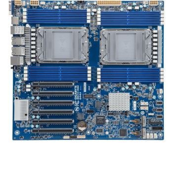 Płyta główna Gigabyte MD72-HB0 2x LGA4189 Intel Xeon Scalable 3gen C621A (16x DIMM, 3x SlimSAS (12x SATA) 2xM.2, 2x10Gbe, 2x1Gbe, IPMI, E-ATX)