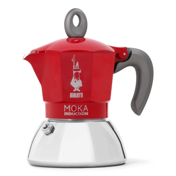 Bialetti kawiarka New Moka Induction 2tz czerwona