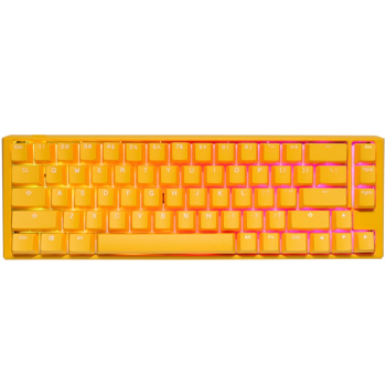 Ducky One 3 Yellow SF klawiatura Gaming USB US English Żółty