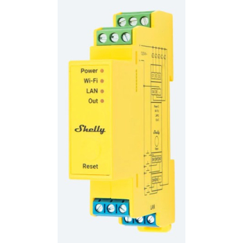 Shelly Pro RGBWW PM Bezprzewodowy Żółty