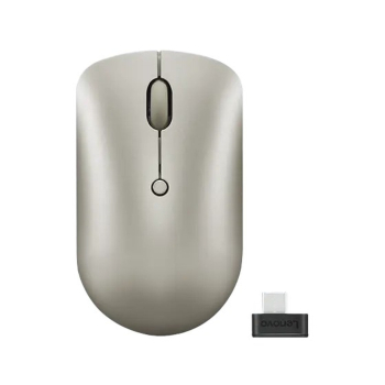 Mysz Lenovo 540 USB-C Wireless Compact Mouse Piaskowy