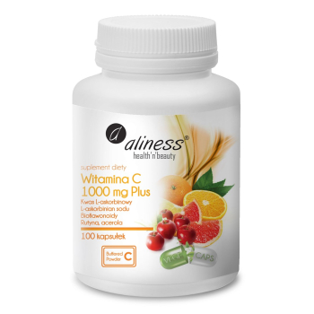 Aliness Witamina C 1000 mg PLUS x 100 VEGE kaps.