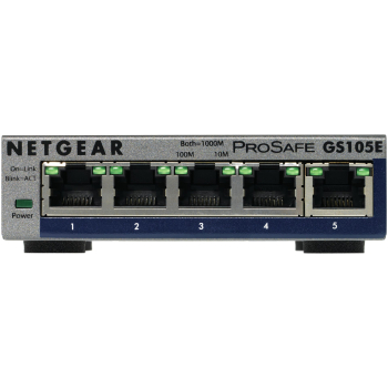 Switch Netgear GS105E-200PES 5p Unmanaged Gigabit