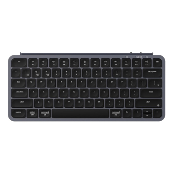 Keychron B1P-K1 klawiatura Dom/Biuro USB + RF Wireless + Bluetooth Szary