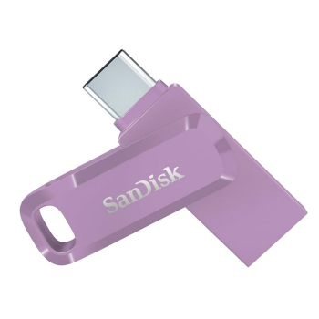 SanDisk Ultra Dual Drive Go USB 256GB pamięć USB USB Type-A / USB Type-C 3.2 Gen 1 (3.1 Gen 1) Lawenda