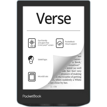 Czytnik E-booków PocketBook Verse 629 6" 8GB Wi-Fi Bright Blue (OUTLET)