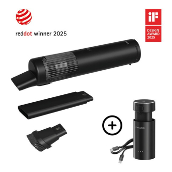 ZWILLING XTEND Zestaw startowy: bezprzewodowy odkurzacz + bateria czarny