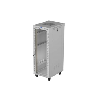 LANBERG SZAFA INSTALACYJNA RACK STOJĄCA 19" 32U 600X800 SZARA DRZWI PRZESZKLONE LCD (FLAT PACK) V2
