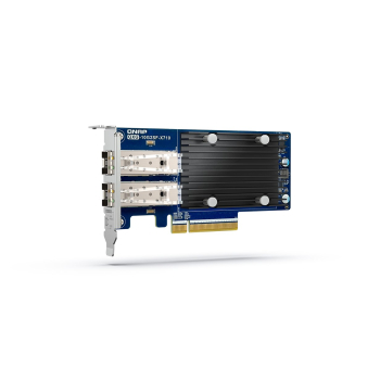 Qnap QXG-10G2SF-X710, 2x SFP+ 10GbE, low-profile, PCIe Gen3 x8