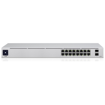 Switch Ubiquiti UniFi Standard 16 PoE 18p PoE ( PoE+: 8;) Managed Gigabit (USW-16-POE-EU)