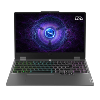 Lenovo LOQ 15IAX9 i5-12600HX 15.6"FHD IPS 300nits 144Hz AG 16GB DDR5 4800 SSD512 GeForce RTX 4050_6GB Lan Cam720p 60Wh Win11 Luna Grey