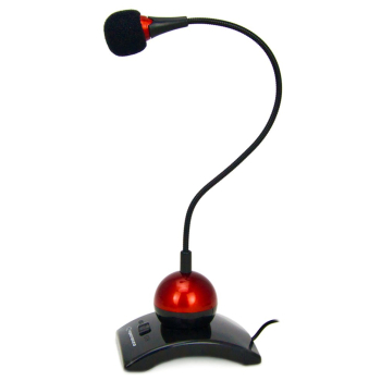 Mikrofon Esperanza Chat Desktop EH130 (kolor czerwony)