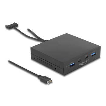 DELOCK 3.5 USB" 3.2 Gen 2 Panel Przedni 2 x USB-C + 2 x USB-A