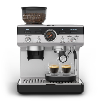 Krups Precision XP801T10 ekspres do kawy Półautomatyczny Ekspres do espresso 3 l