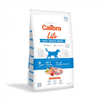CALIBRA DOG life adult medium breed chicken 12kg