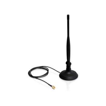 DeLOCK 88413 antena Antena dookólna RP-SMA 4 dBi
