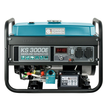 KÖNNER & SÖHNEN GENERATOR PRĄDOTWÓRCZY BENZYNOWY 2,6kW 230V KS 3000E, ROZRUCH ELEKTRYCZNY