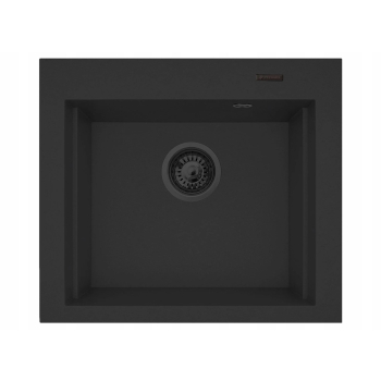 Zlew SIROS (57x51,5) 1B, volcano Black Edition