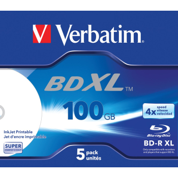 BD-R Verbatim 100GB 4x jewel case