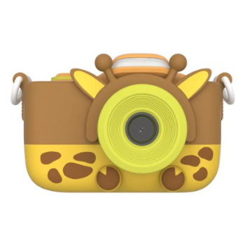myFirst Camera 3 - aparat cyfrowy dla dzieci z gumowym etui ochronnym, ekranem 2" IPS, rozdzielczości 16MP i dwoma obiektywami (yellow)