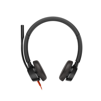 Słuchawki przewodowe POLY Blackwire 3325 Stereo Microsoft Teams Certified USB-C Headset 3.5mm Plug USB-C/A Adapter Przewodowa Opaska na głowę Biuro/ce